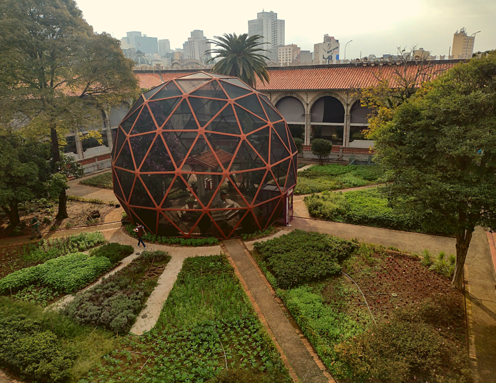 Borboletário do Museu Catavento.