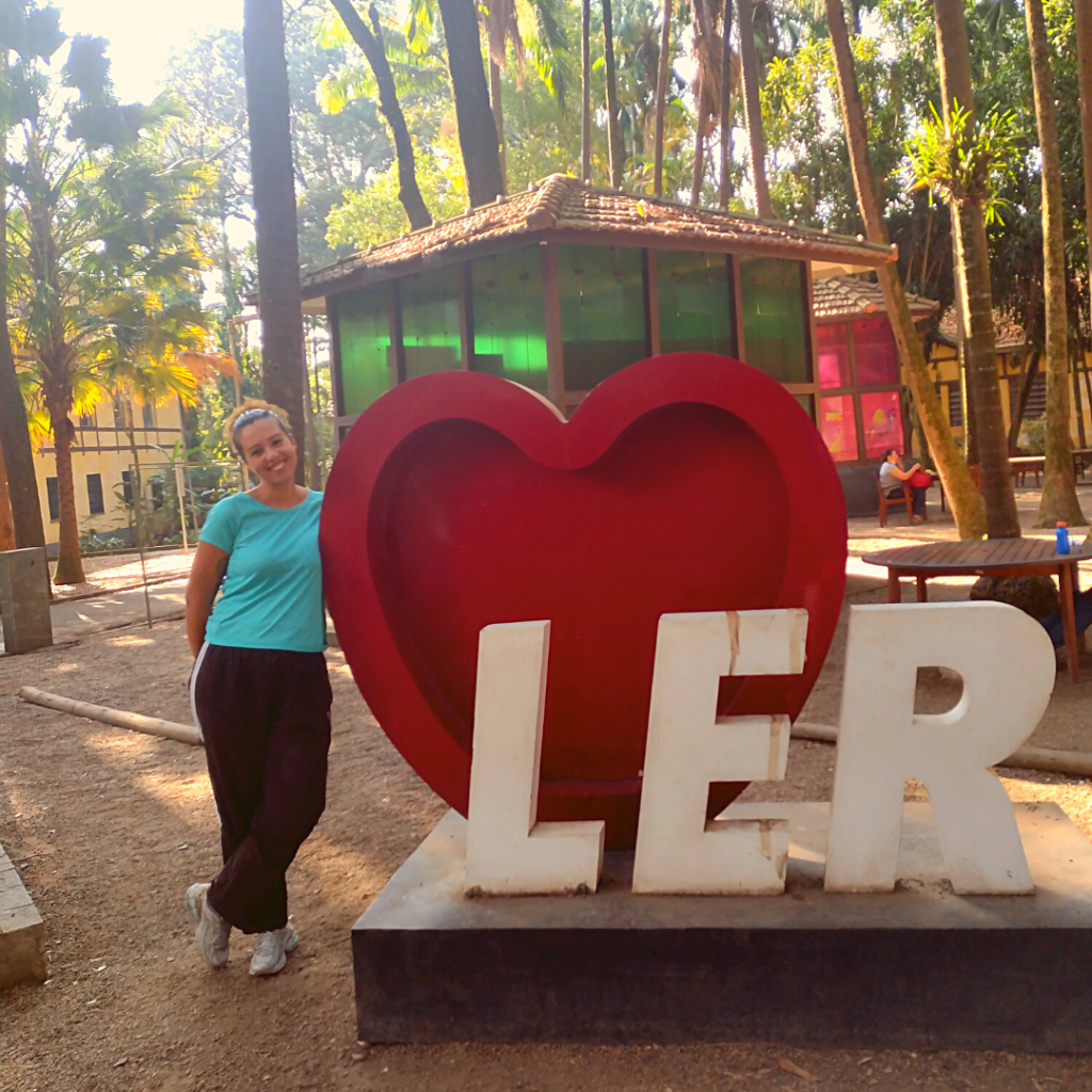 Espaço de leitura Parque da Água Branca.