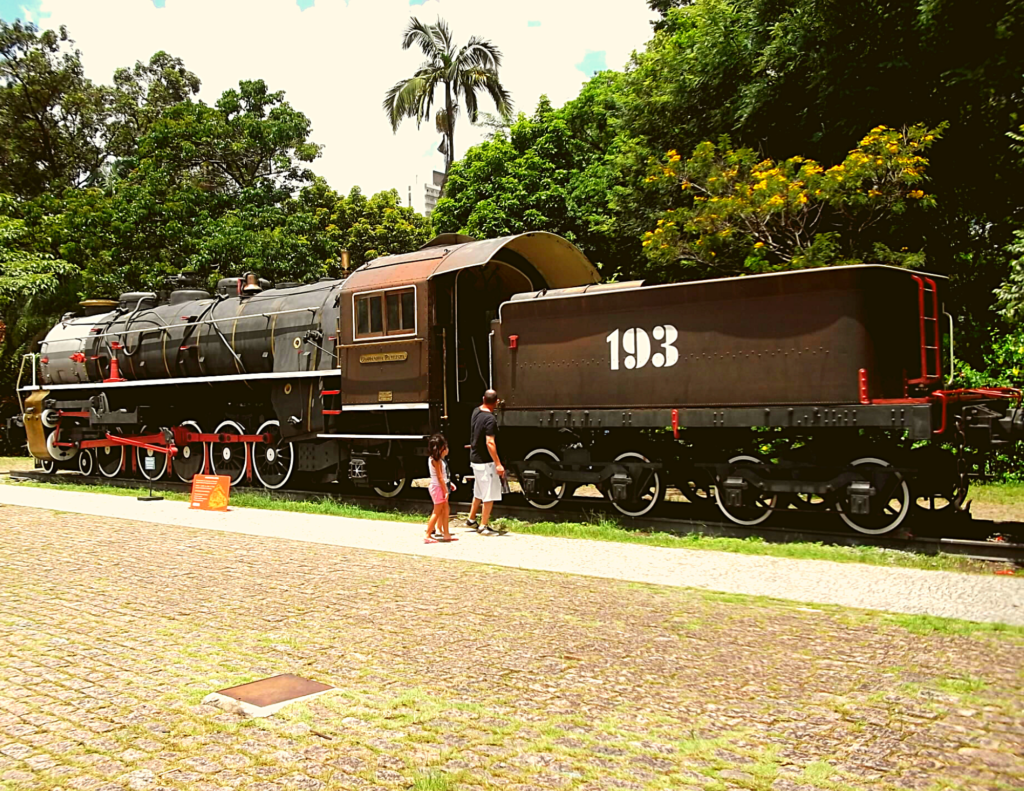 Maria Fumaça no Museu Catavento.