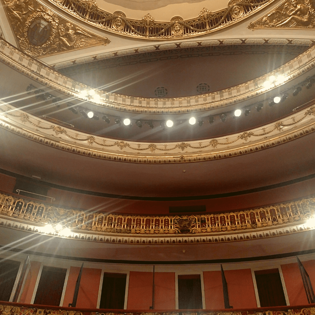 Os andares do Theatro Municipal