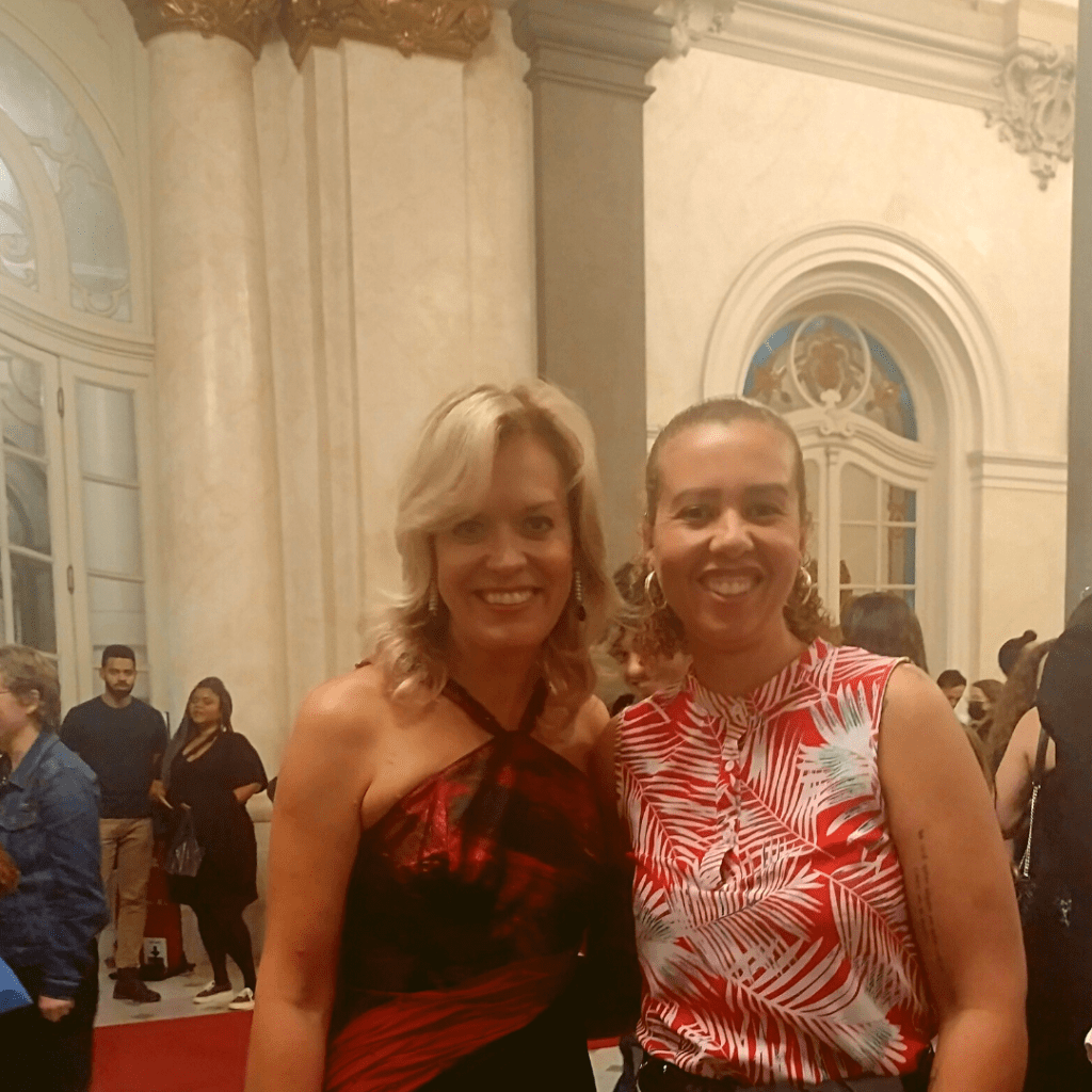 Eu com a pianista russa Olga Kern