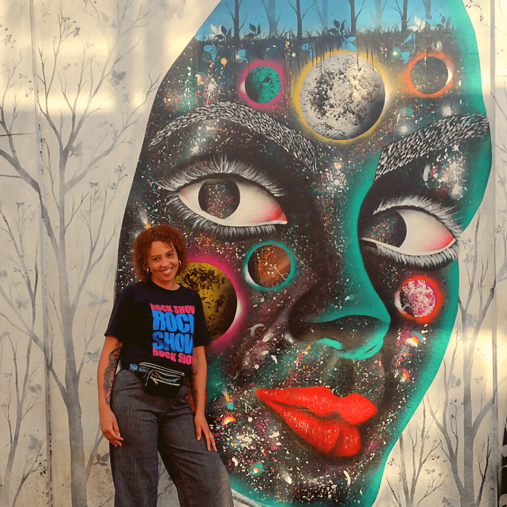 Eu no Beco do Batman em SP.