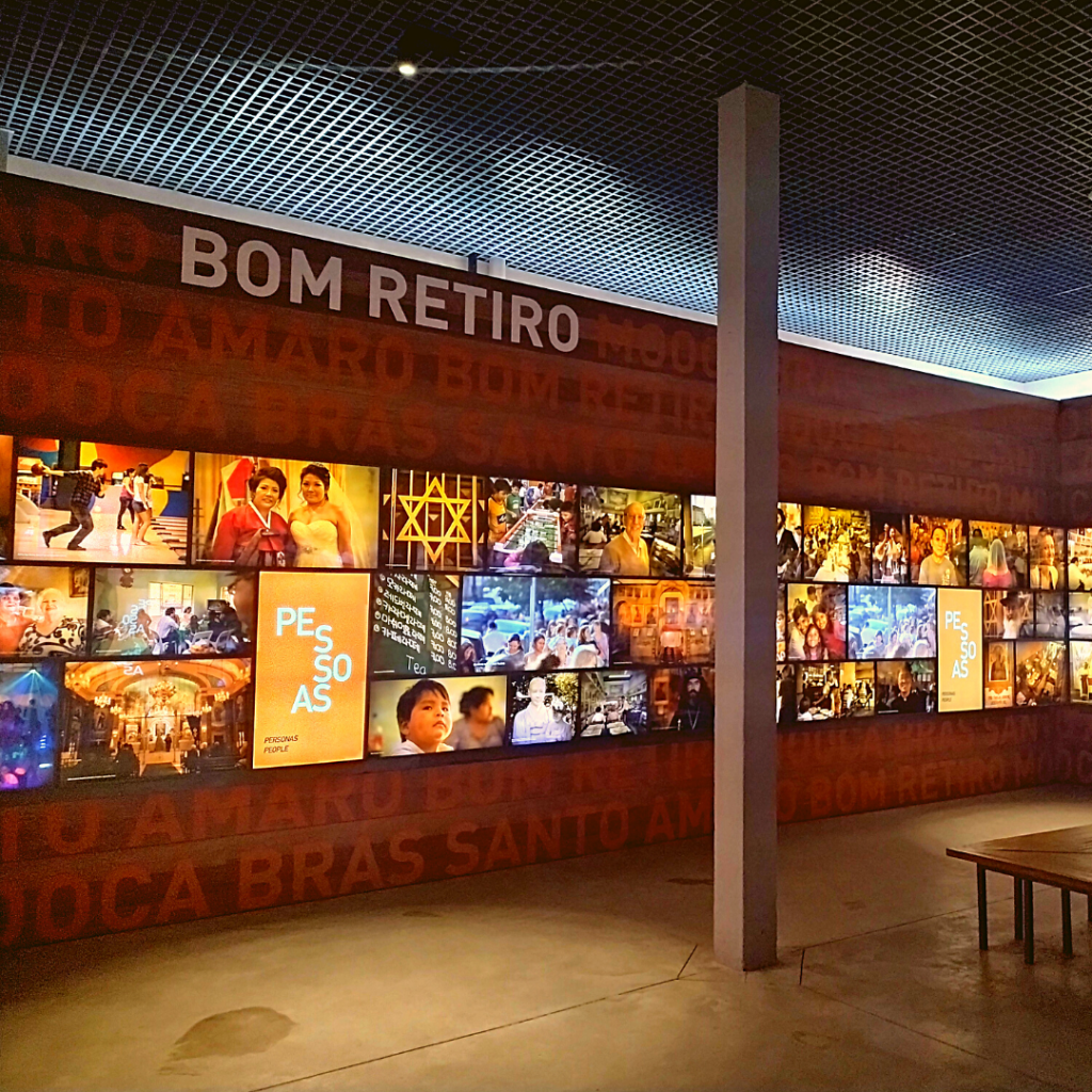 Exposição no Museu da Imigração em SP. 