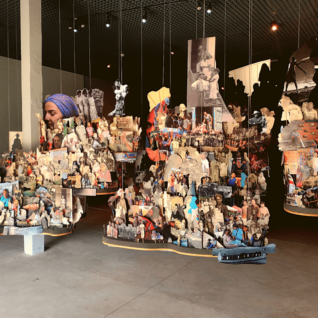 Exposição no Museu da Imigração em SP. 