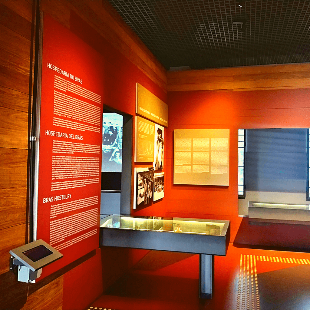 Exposição no Museu da Imigração em SP. 