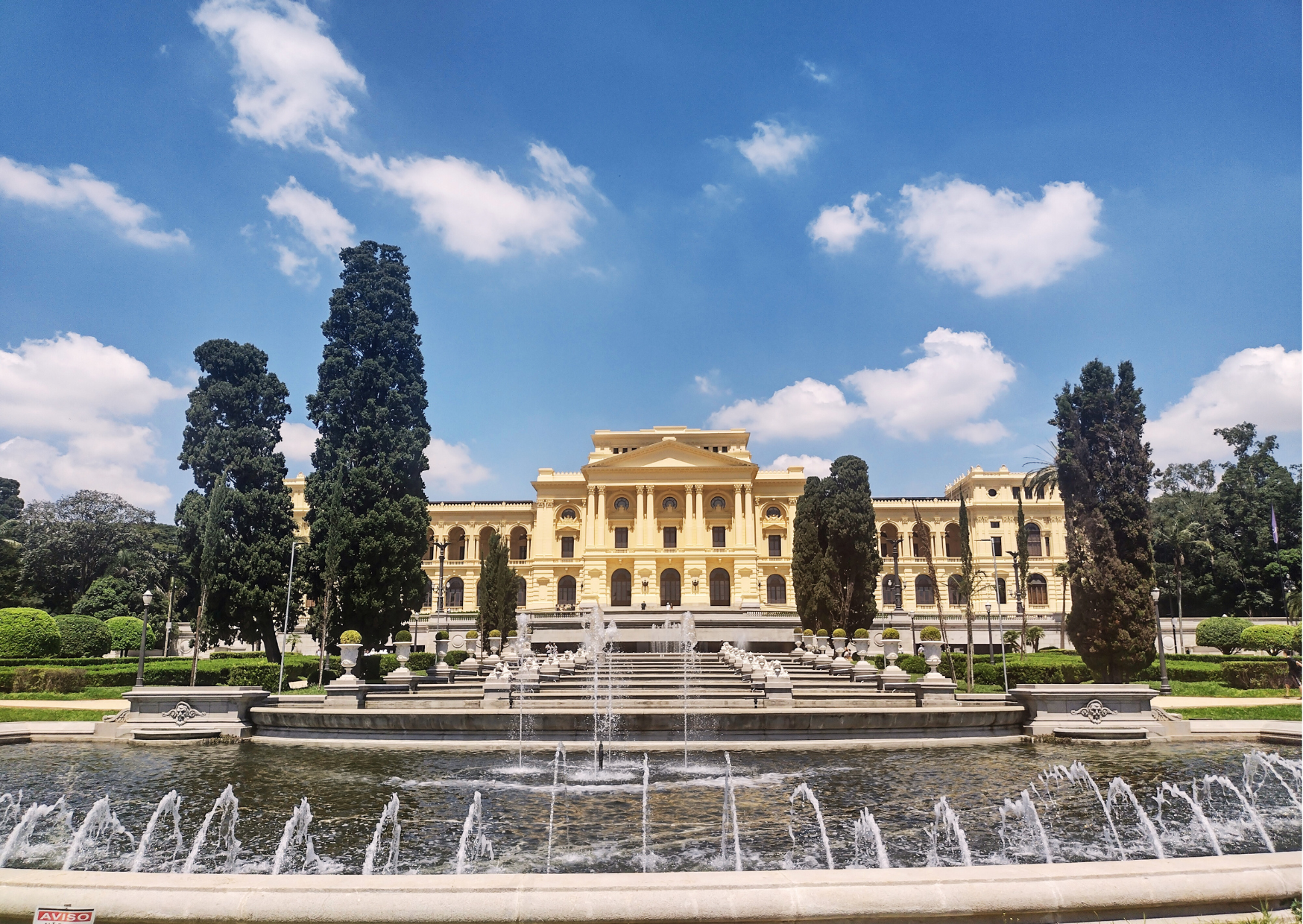 Foto do Museu do Ipiranga