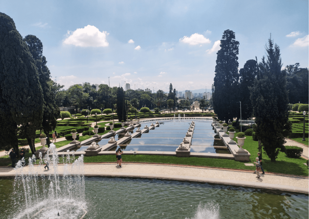 Jardim do Museu do Ipiranga