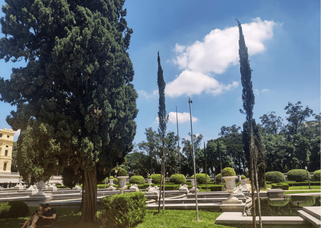 Jardins do Museu do Ipiranga