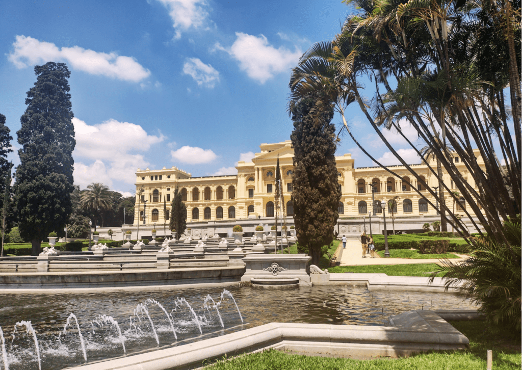 Museu do Ipiranga parte de fora