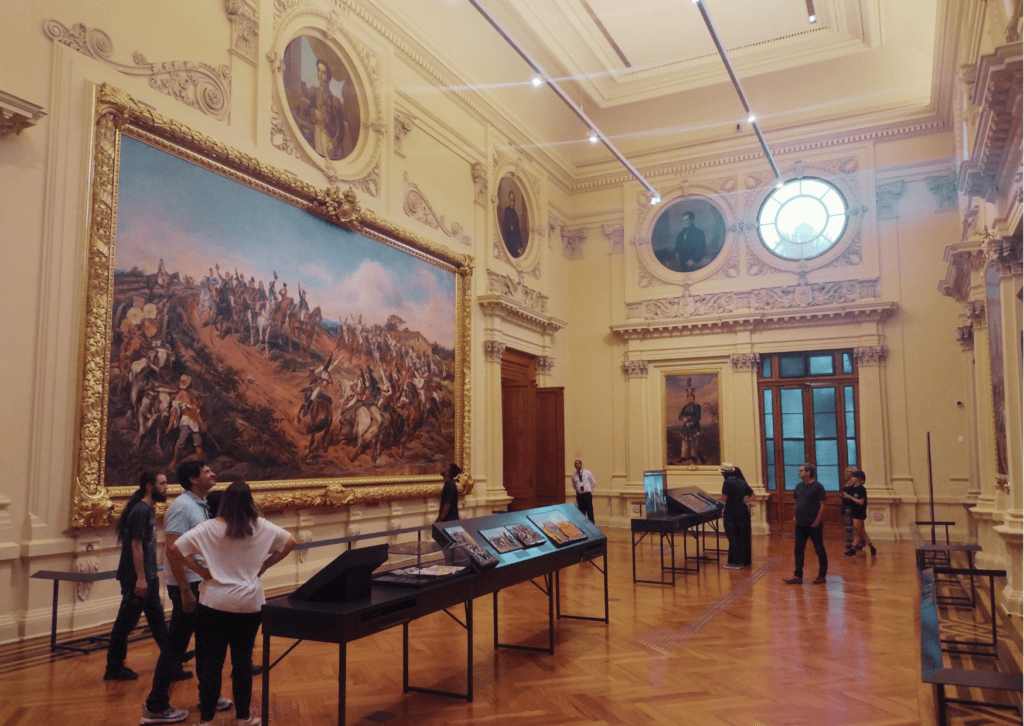 Salão nobre do Museu do Ipiranga