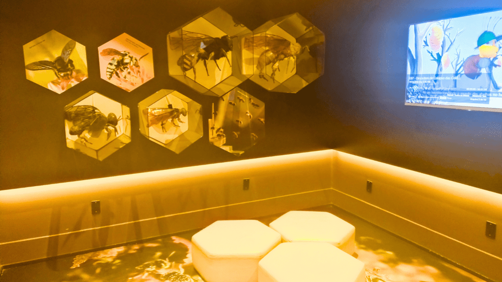 Sala sobre as abelhas