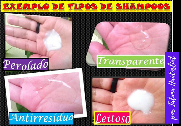 Tipos de shampoos