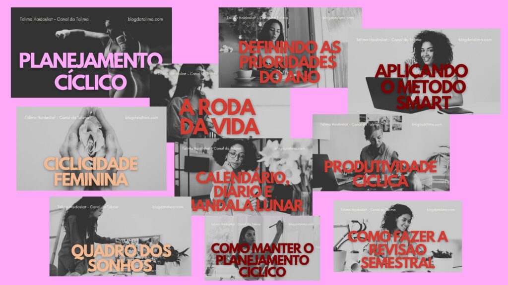 Jornada do planejamento cíclico